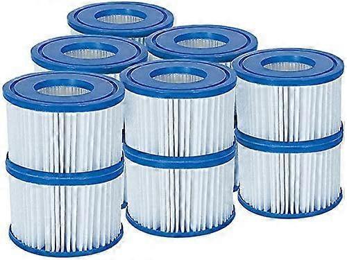 Linkrunning Lay-Z-Spa Hot Tub Filter Cartridge VI For All Lay-Z-Spa Models - 6 X Twin Pack (12 Filters)