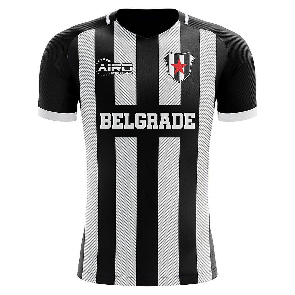 Airo Sportswear 2024-2025 Partizan Belgrade Home Concept Football Shirt White M