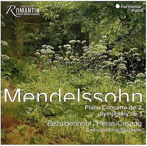 Harmonia Mundi Kristian Bezuidenhout - Mendelssohn: Piano Concerto No.2, Symphony No.1  [COMPACT DISCS] USA import