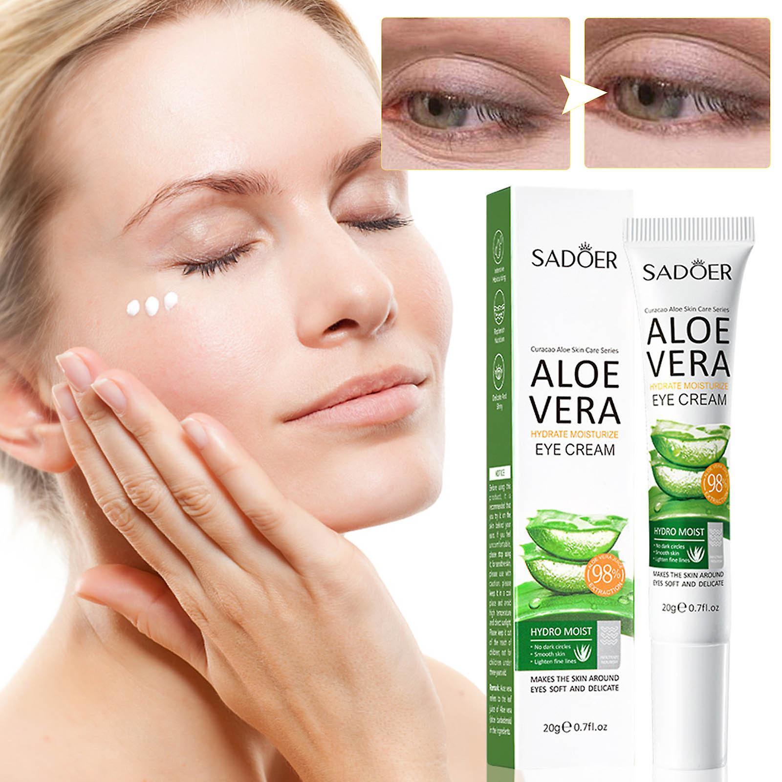 Baodan Skin Care Aloe Eye Cream, Eye Cream, Moisturizing And Moisturizing Eye Cream, Eye Care Eye Cream 20g As shown