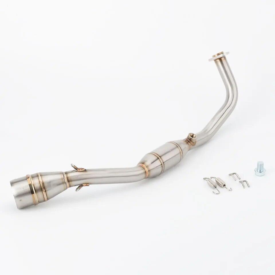 Loerss Motorcycle Exhaust Systems Slip On For Yamaha Nmax 125 155 Nmax155 2021 2022 Modified Stainless Steel Front Link Pipe H2o Sensor nmax155 202...