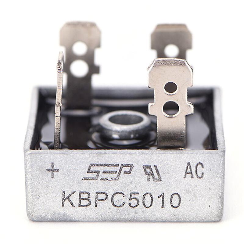 Shanghai Yiting Trading Co Ltd 50A 1000V Metal Case Single Phases Diode Bridge Rectifier KBPC5010 SHYTMV One Size