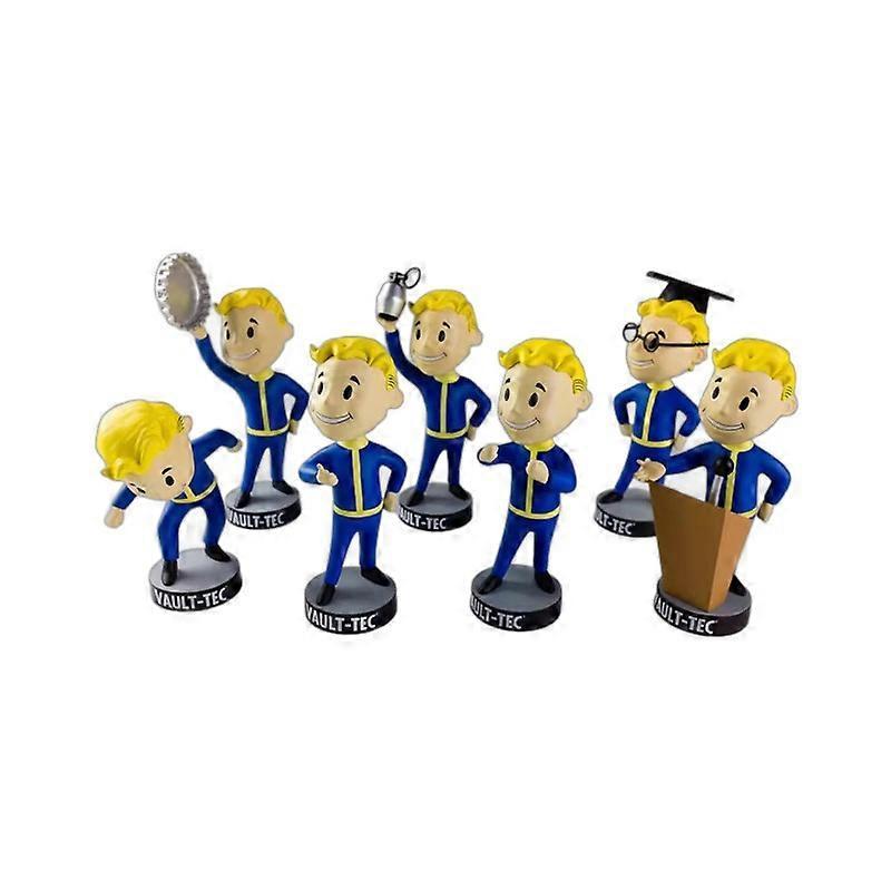 Bagadawang Fallout Vault Boy Bobble Head Pvc Action Figure Collectible Model Toy Style 21