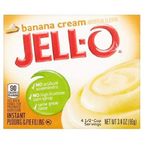 Jell-O Banana Cream Instant Pudding Dessert Mix