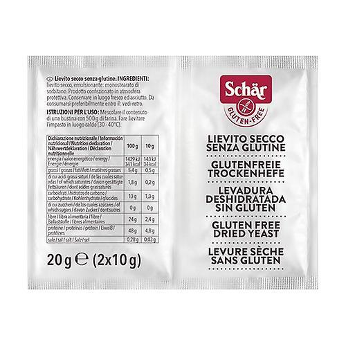 Schär Gluten-free dried yeast 2 units of 10g