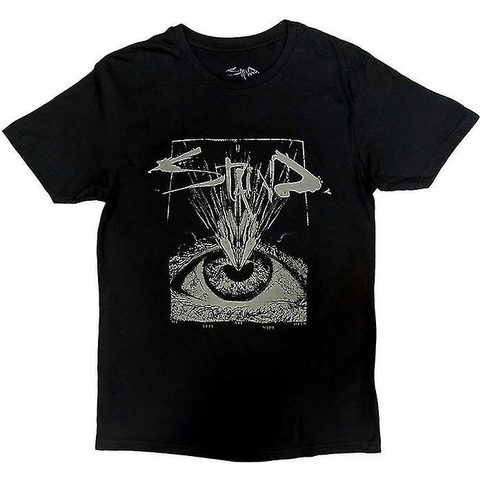 Staind Unisex Adult Open Eyes Cotton T-Shirt Black M