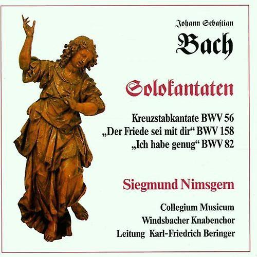 Bayer Bach,J.S. / Windsbacher Knabenchor - Solo Cantatas: Kreuzstab  [COMPACT DISCS] USA import