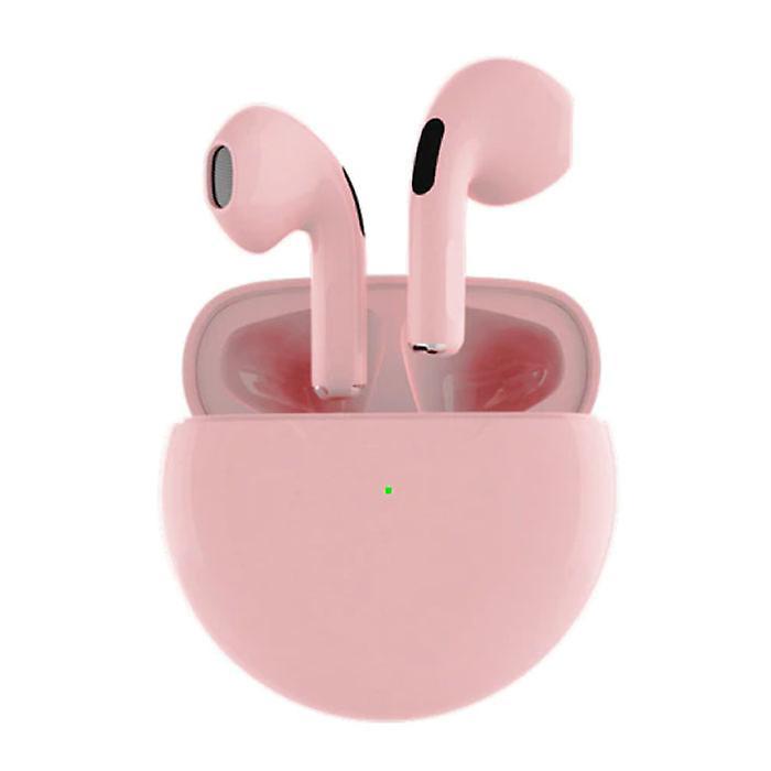 Juessen Pro 5 Wireless Earphones - True Touch Control TWS Earbuds Bluetooth 5.0 Wireless Buds Earphones Earphones Pink