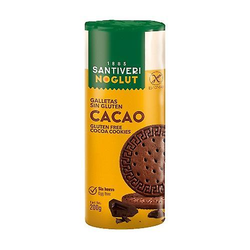 Santiveri Digestive Gluten Free Cookies with Cocoa 200 g (Cocoa)