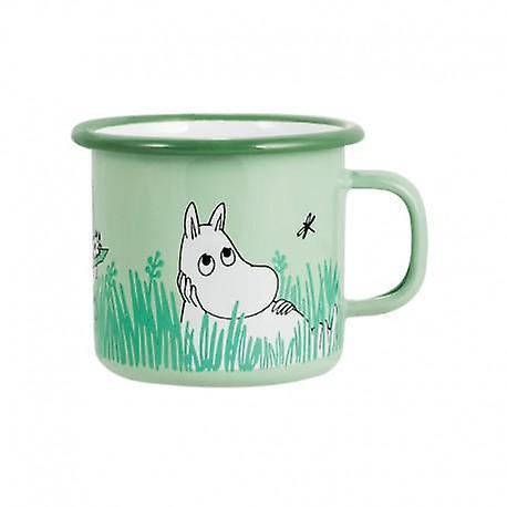 Enamel mug Moomin day in the garden Boys 2.5 dl from Muurla