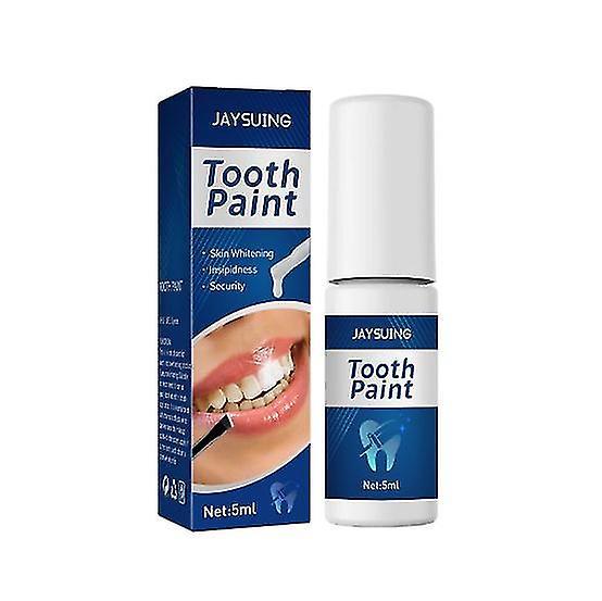 Exsha Tooth Paint, Tooth Polish Uptight White, Instant Whitening Paint For Teeth