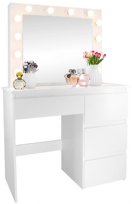 Viking Choice Dressing table - with lighting - 4 drawers