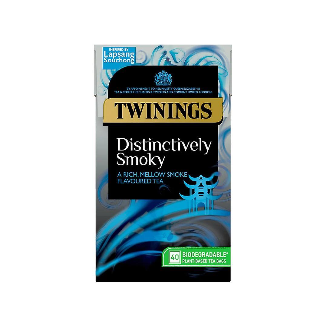 Twinings, Distinctively Smoky, 40 Tea Bags (PACK OF 3)