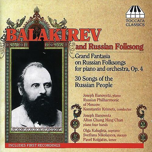 Toccata Joseph Banowetz - Balakirev Russian Folksong  [COMPACT DISCS] USA import