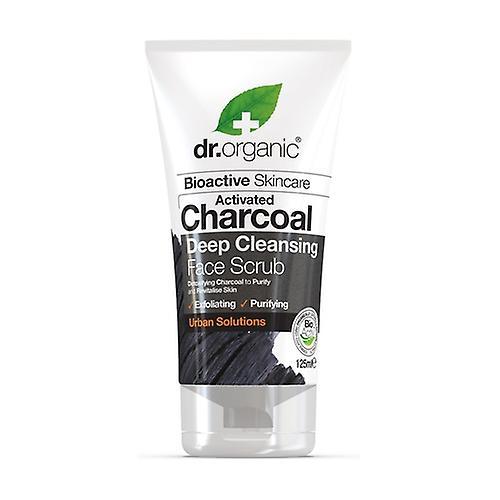 Dr Organic Activated Charcoal Facial Scrub 125 ml