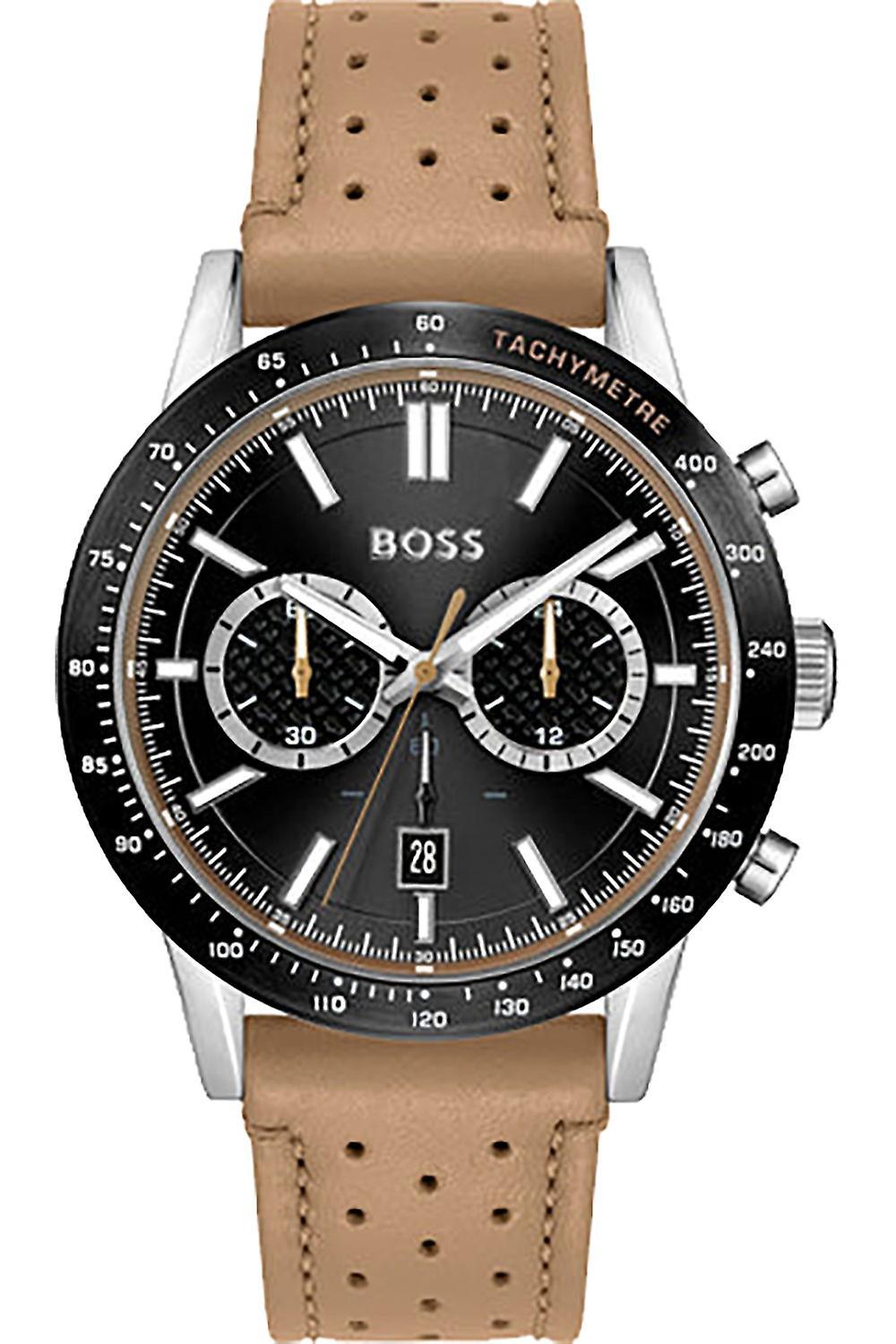 Hugo Boss Allure Men's Analog Quartz Watch with Cowhide Bracelet 1513964