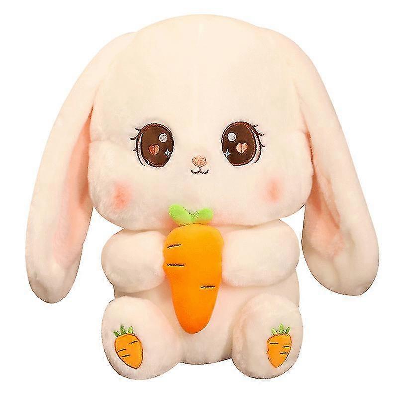 Walkbee Bunny Stuffed Animal Soft Toy Plushie, Easter White Rabbit Stuffed Animal 80cm