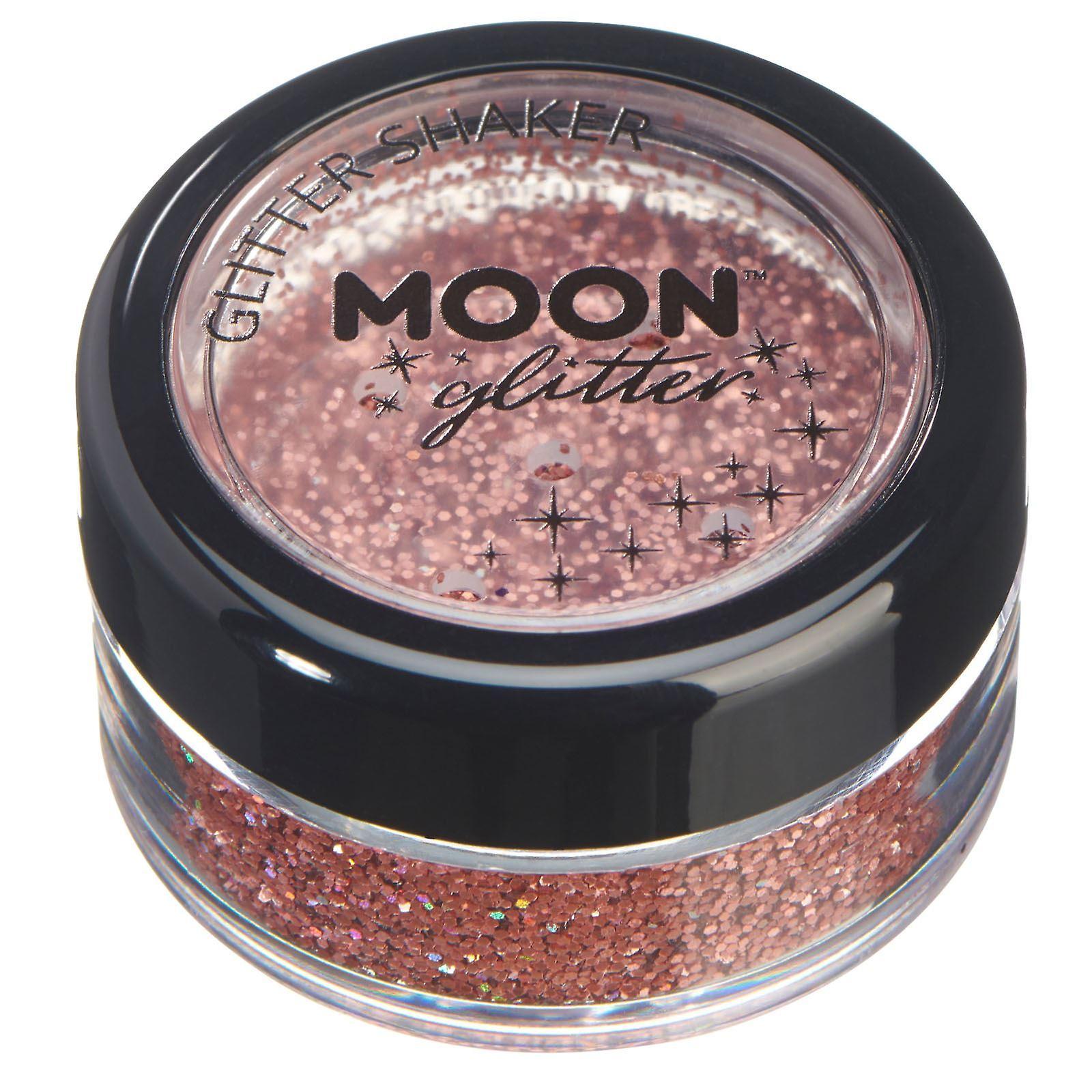 Moon Glittter Moon Glitter - Holographic Glitter Shakers - Rose Gold