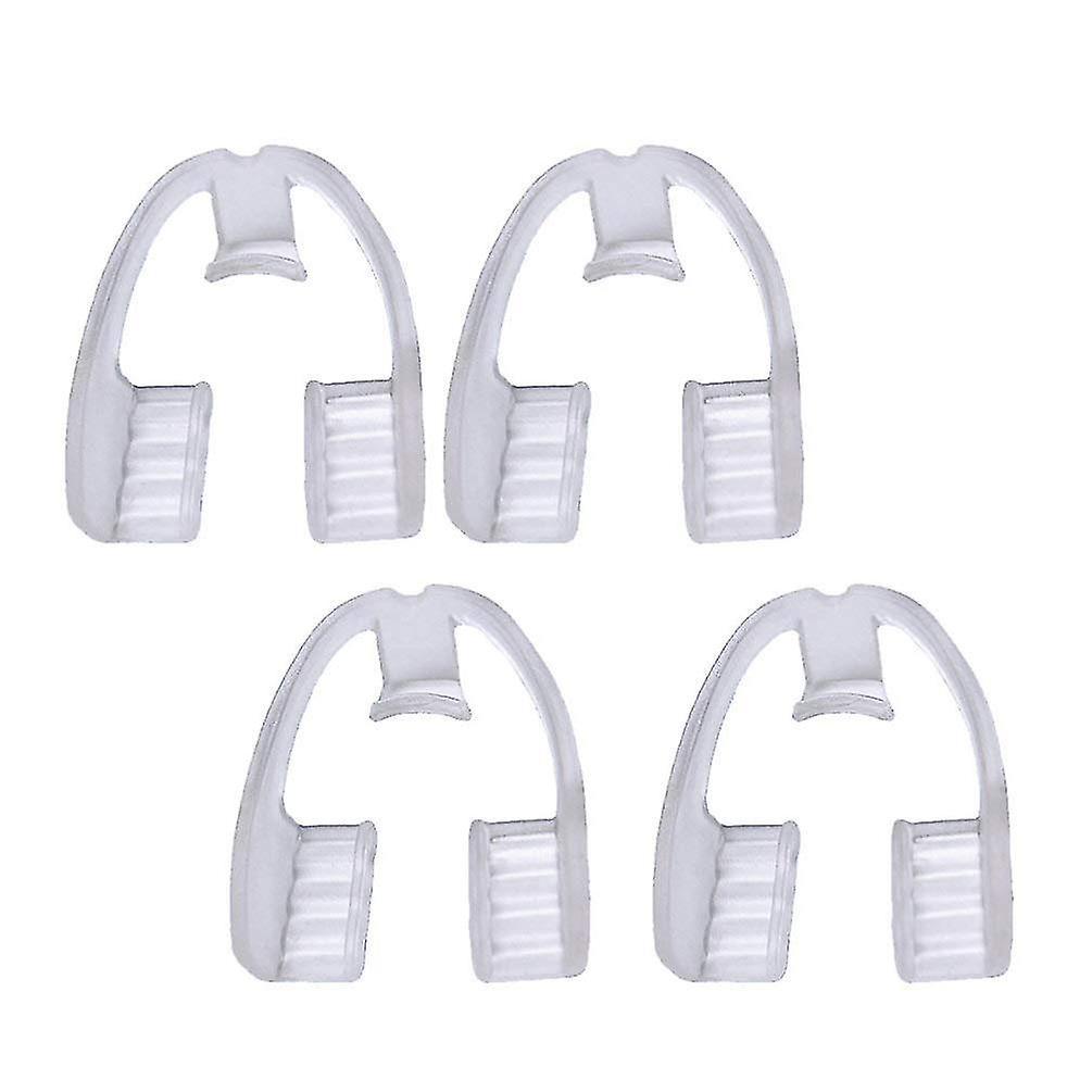 Exia 4pcs Teeth Grinding Mouth Guard Eliminates Grinding Clenching Dental Guards Night Guard Stops Bruxism Tmj For Adults Men Women Sleep