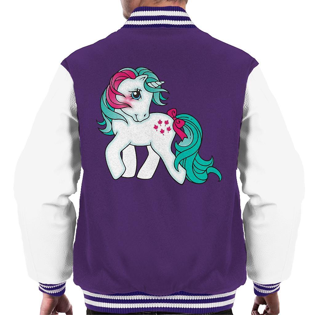 My Little Pony Gusty Men's Varsity Jacket Purple/White Medium