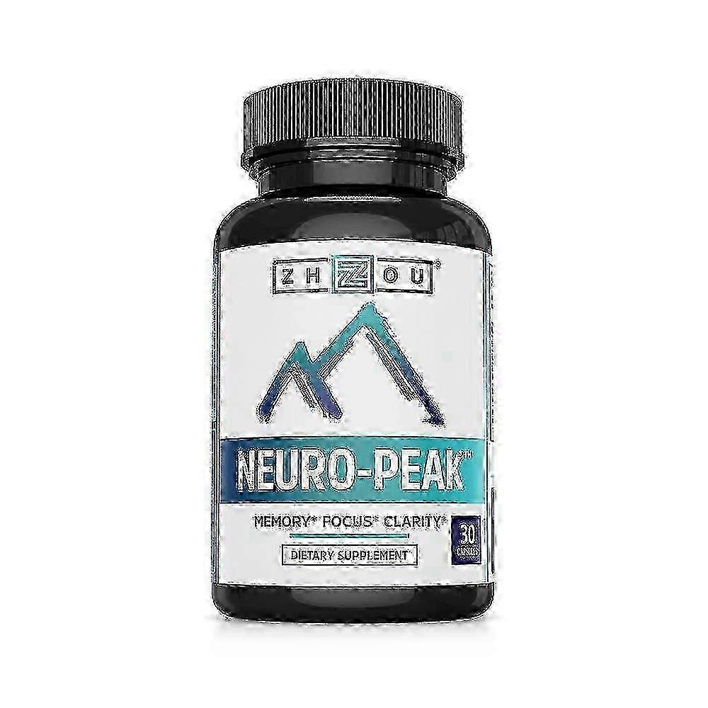 Zhou Nutrition Neuro-peak Memory, Focus And Clarity Supplement, Capsules, 30 Ea