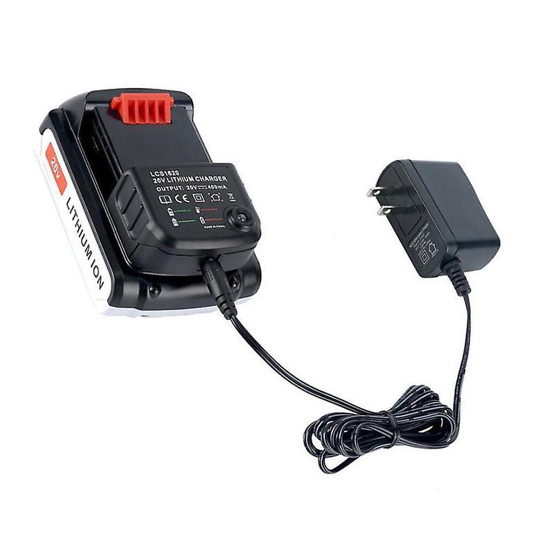 litelamg 20V LCS1620 Lithium Battery Charger for All Black & Decker LB20 LBX20 LBX4020