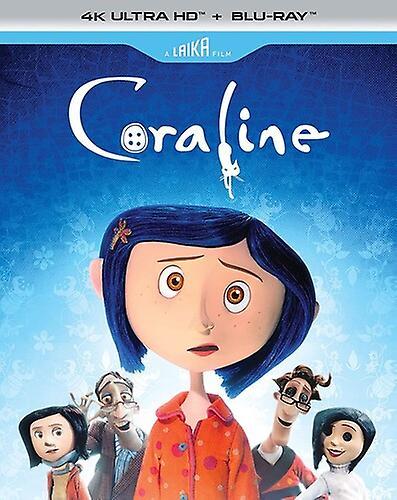 SHOUT! FACTORY Coraline  [ULTRA HD BLU-RAY REGION: A USA] 4K Mastering, 2 Pack USA import