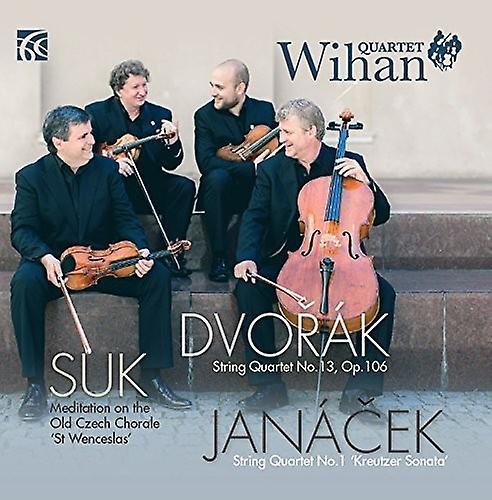 Nimbus Records Dvorak / Janacek / Suk / Wihan Quartet - Works for String  [COMPACT DISCS] USA import