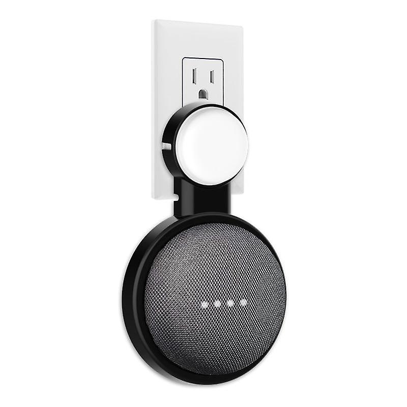 Slowmoose Wall Mount For Google, Mini Nest Holder Voice Assistant Smart Bracket Black Wall Mount