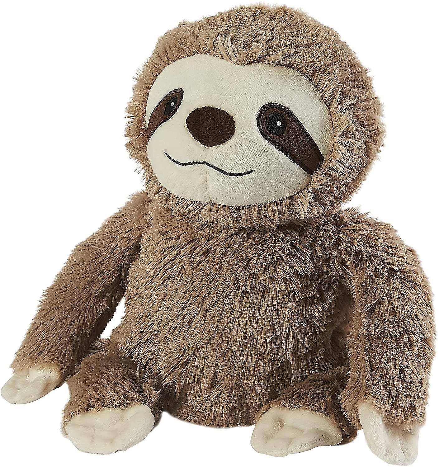 Warmies Sloth Microwavable Soft Toy Lavender Scented Sensory Wheat Heat Pack 13"