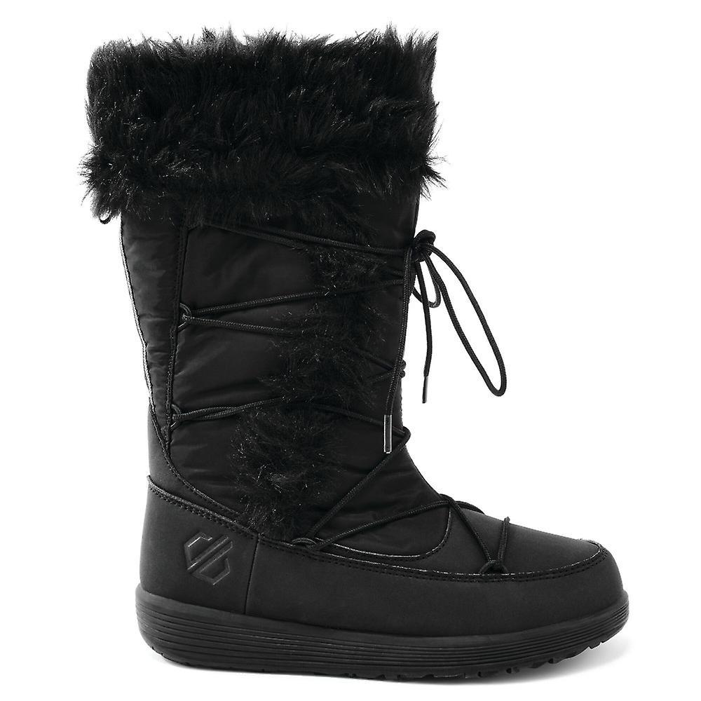 Dare2b Dare 2b Girls Cazis Jnr Durable Faux Fur Warm Winter Boots Black UK Size 11 (EU 30)