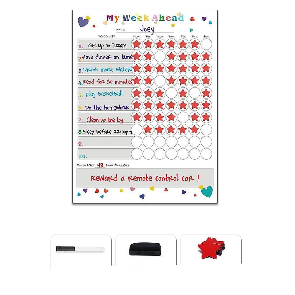 Slowmoose Magnetic Calendar- Responsibility And Reward Chart 4030ZLB07