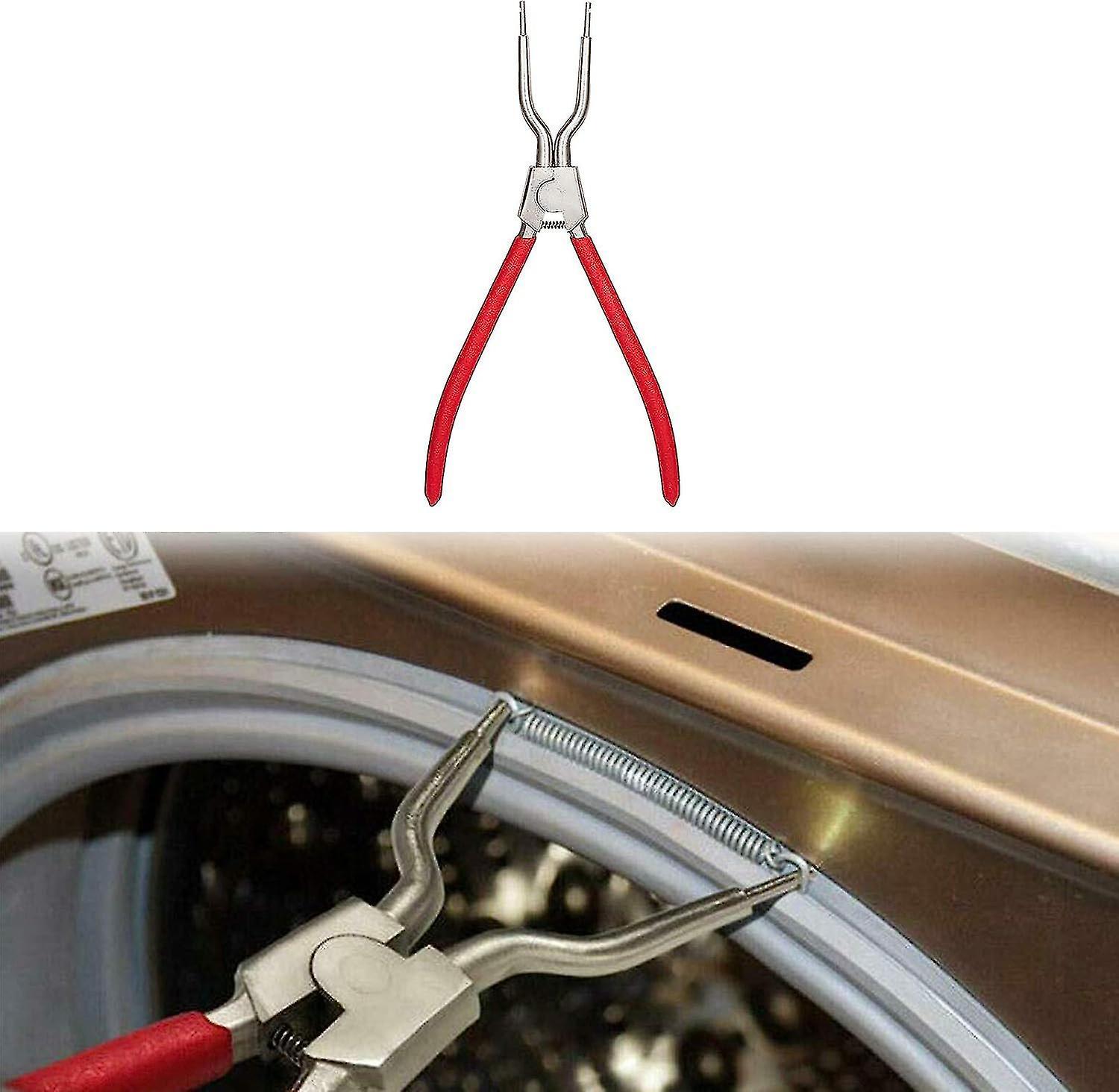 Woow 383EER4001A Spring Removal Pliers for LG and Samsung Washing Machines (Red)