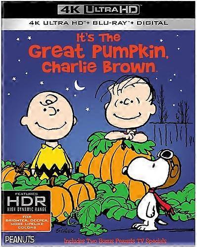 Peanuts - It's the Great Pumpkin, Charlie Brown  [ULTRA HD BLU-RAY REGION: A USA] With Blu-Ray, 4K Mastering, UV/HD Digital Copy, 2 Pack USA import