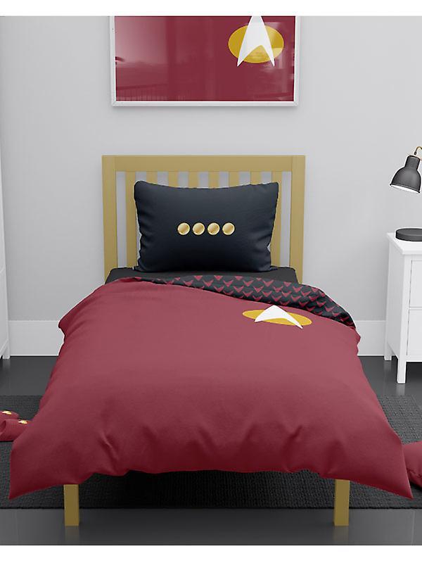 Star Trek Next Generation Uniform Single Duvet Cover Set