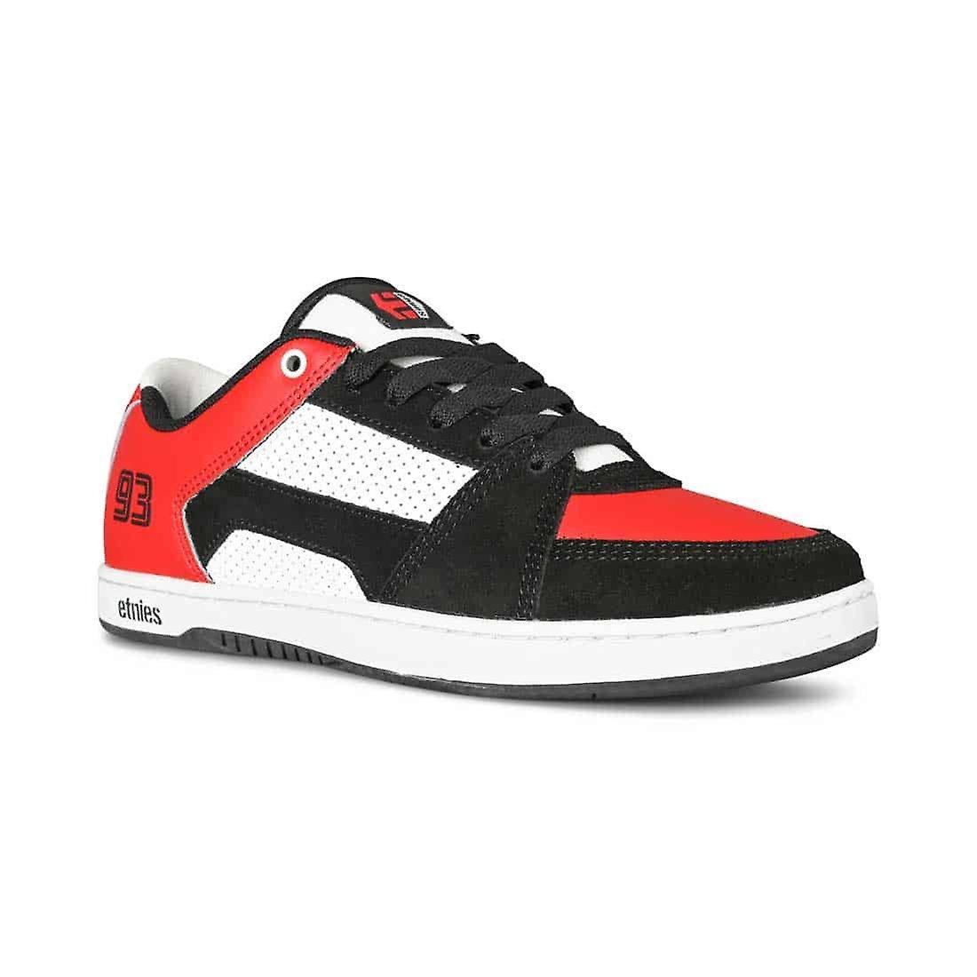 Etnies MC Rap Lo Skate Shoes - Black/Red/White UK 9 / EU 43