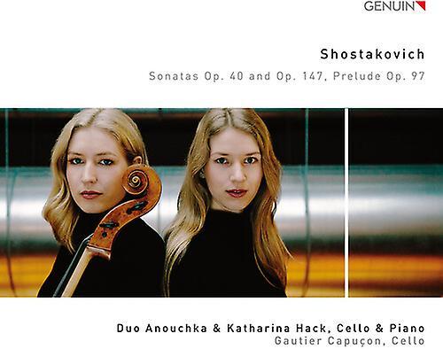 Genuin Shostakovich / Hack - Sonatas 40  [COMPACT DISCS] USA import