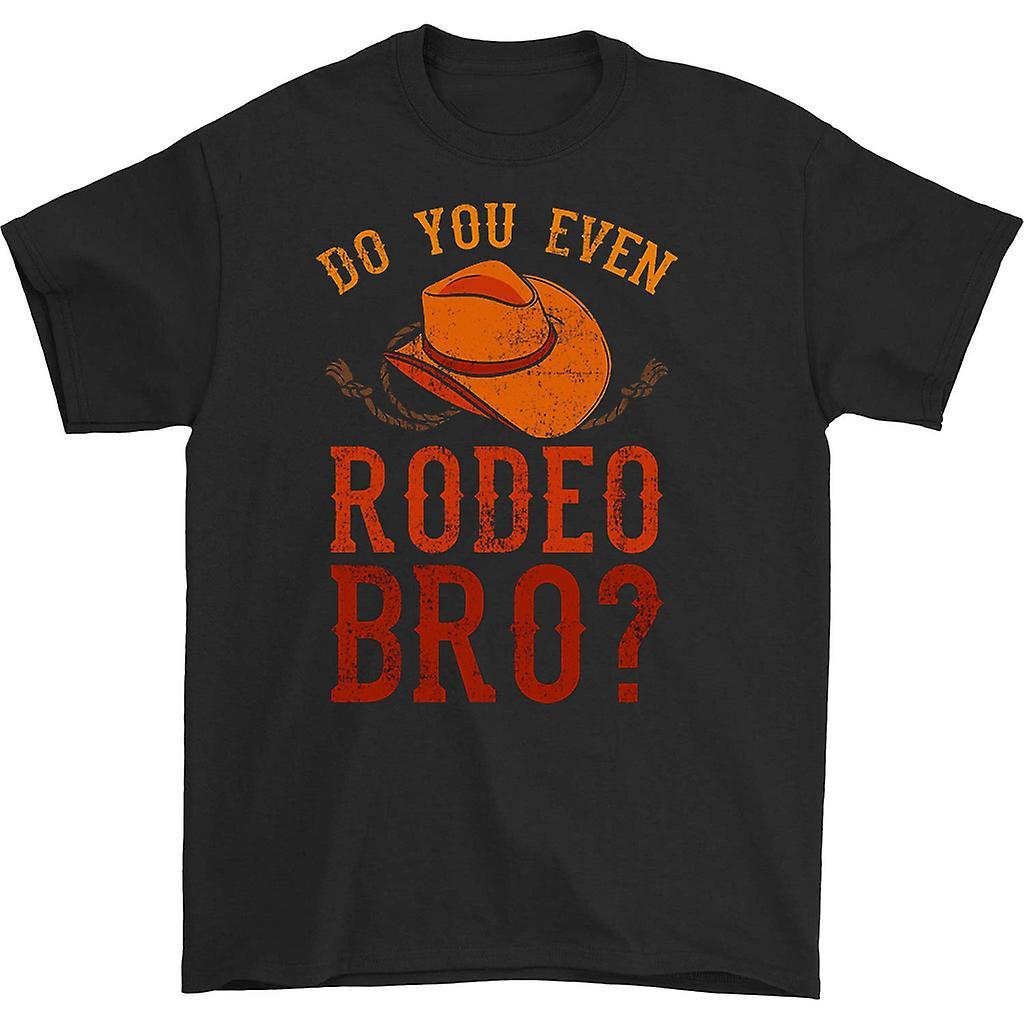 HISHARK Do You Even Rodeo Bro T-shirt Black XL