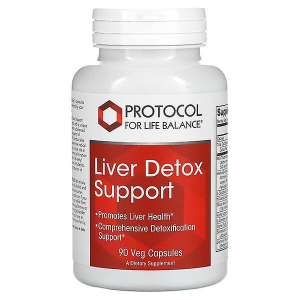 Protocol For Life Balance, Liver Detox Support, 90 Veg Capsules