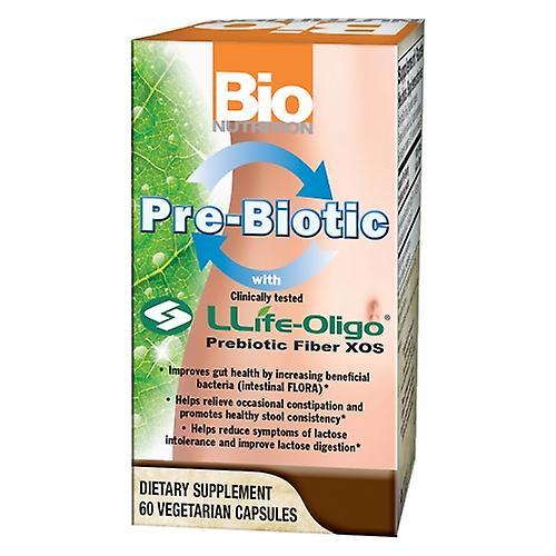 Bio Nutrition Inc Pre-Biotic Fiber With LLife-Oligo, 1400 mg, 60 Veg Caps (Pack of 1)