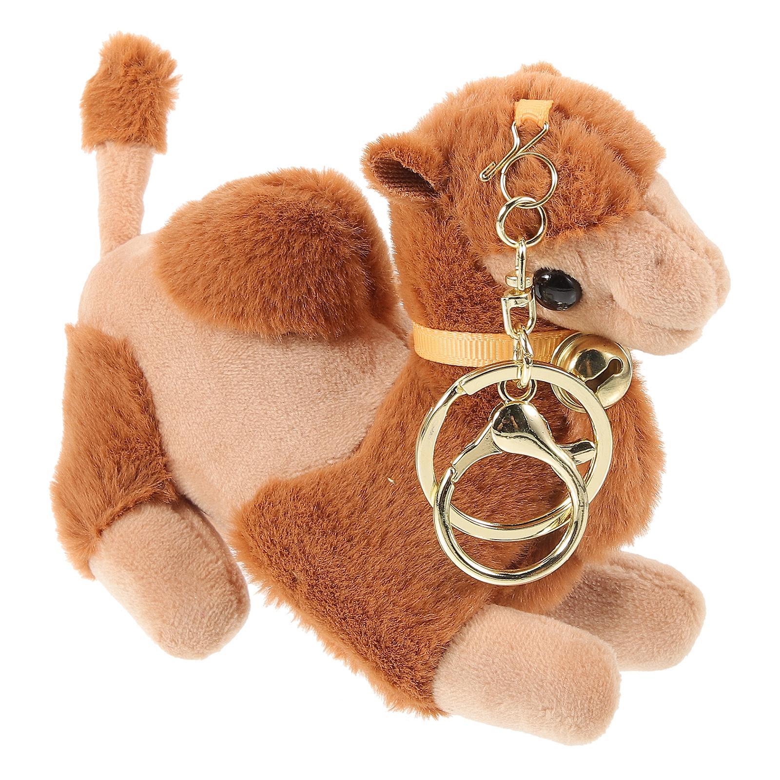 Tinksky Camel Stuffed Animal Toy Camel Plush Toy Camel Stuffed Plush Toy for Backpack 17x15cm