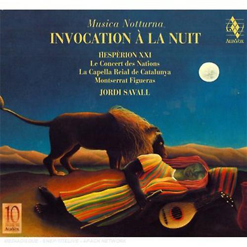 Alia Vox Jordi Savall - Invocation to the Night  [COMPACT DISCS] USA import