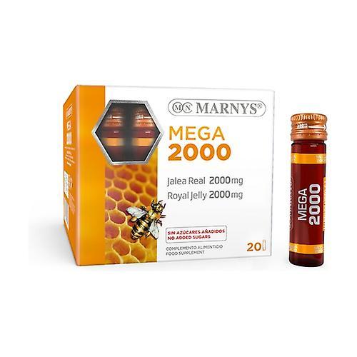 Marny's Royal Jelly Mega 20 vials of 2000mg