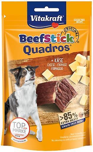 Vitakraft Beef-Stick Quadros + Cheese (Dogs , Treats , Biscuits) 70 GR