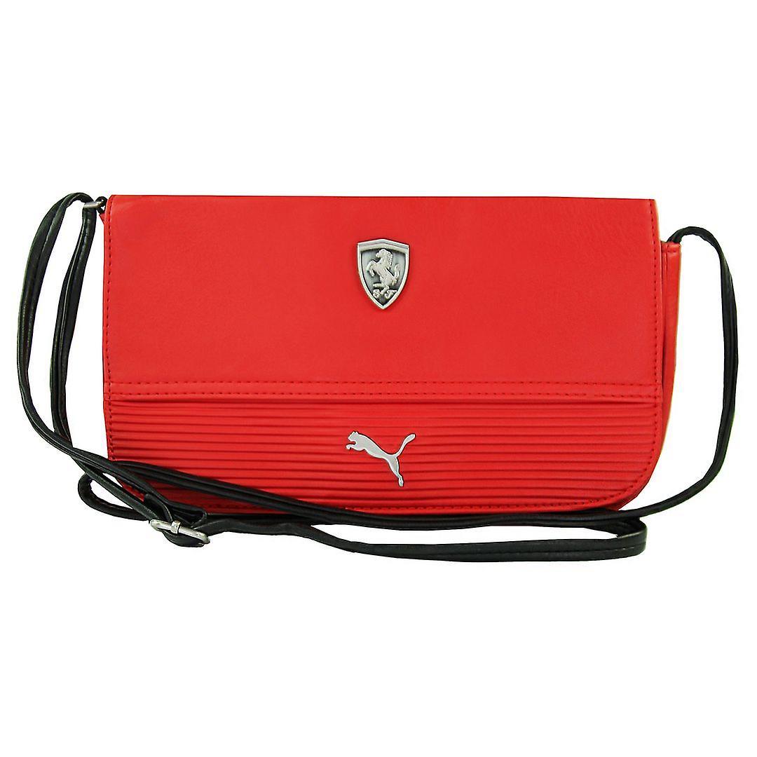 Puma Scuderia Ferrari Adjustable Straps Red Womens Bag 073498 02 Black/Red OS