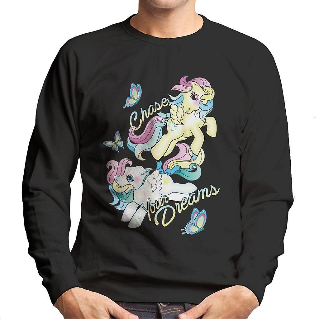 My Little Pony Chase Your Dreams Men's Sweatshirt Black Small