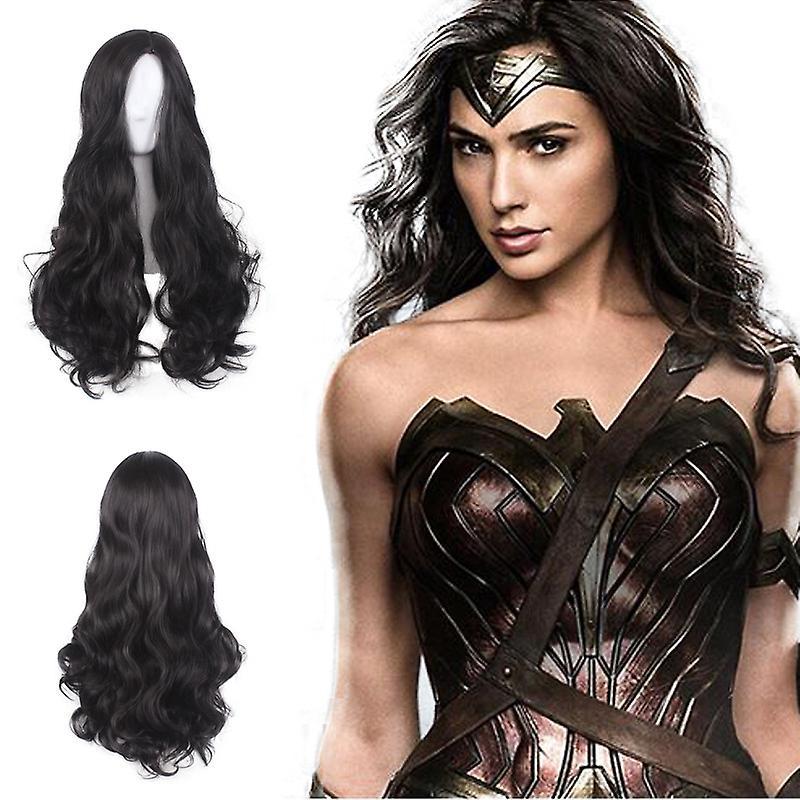 JUSCH Wigs Wonder Woman Batman vs Superman Diana DC Justice League COS Wig,WZ-533