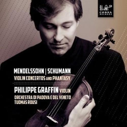 Cobra Records Mendelssohn / Graffin - Mendelssohn: Violin Concertos & Phantasy  [COMPACT DISCS] USA import