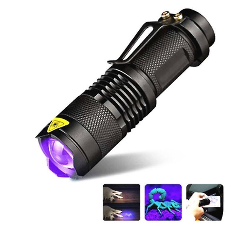 Slowmoose Ultraviolet Led Torch Sterilizer Zoomable Pet - Uv Lamp Flashlight