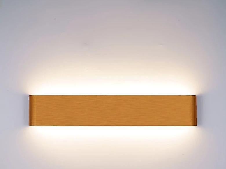 Slowmoose Modern Led Wall Light, Fixture Staircase Lighting Sconce Lamp Gold 50cm / Warm White (2700-3500K)